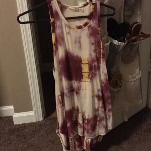 Tie died size small